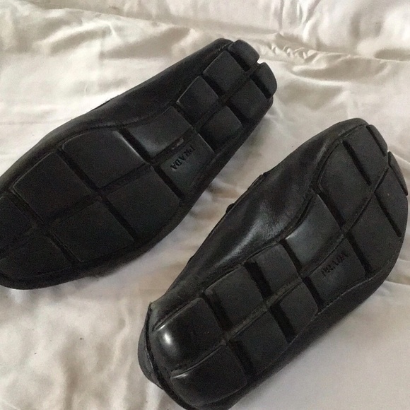 Men’s black Prada loafers main image 5